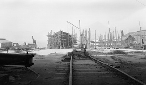 Shipbuilder's yard