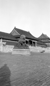 Lion (tongshi 銅獅) in the Forbidden City, Beijing