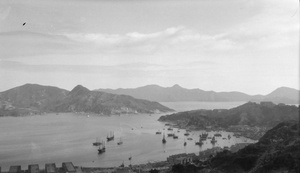 A view over Aldrich Bay and the eastern entrance to Victoria Harbour, Hong Kong