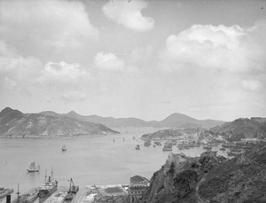 A view over Aldrich Bay (愛秩序灣) and the eastern entrance to Victoria Harbour, Hong Kong