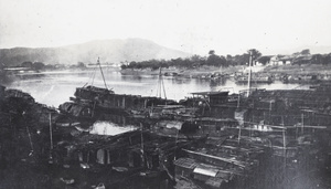 Moored boats, Changsha (长沙)