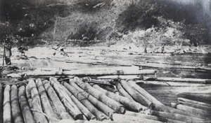 Log rafts, Bei River (北江)