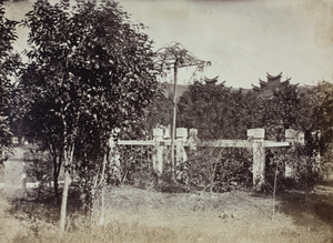Frances Amelia Thorburn's grave, Shantung Road Cemetery, Shanghai