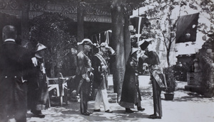 Celebrating the coronation of King George V, British Legation, Peking