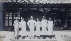 William Boyd Cooper, with five other men, Peking