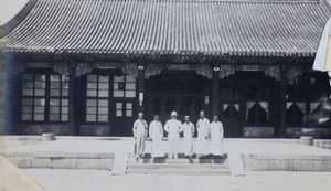 William Boyd Cooper, with five other men, Peking