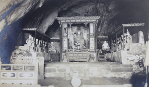 Buddhist shrine in Hsuanyang Cave, near Qinhuangdao (Shanhaikuan)