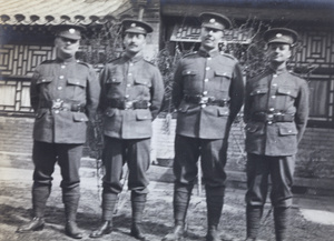 Four North China British Volunteers, Peking