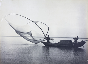 Fishing with a drop-net